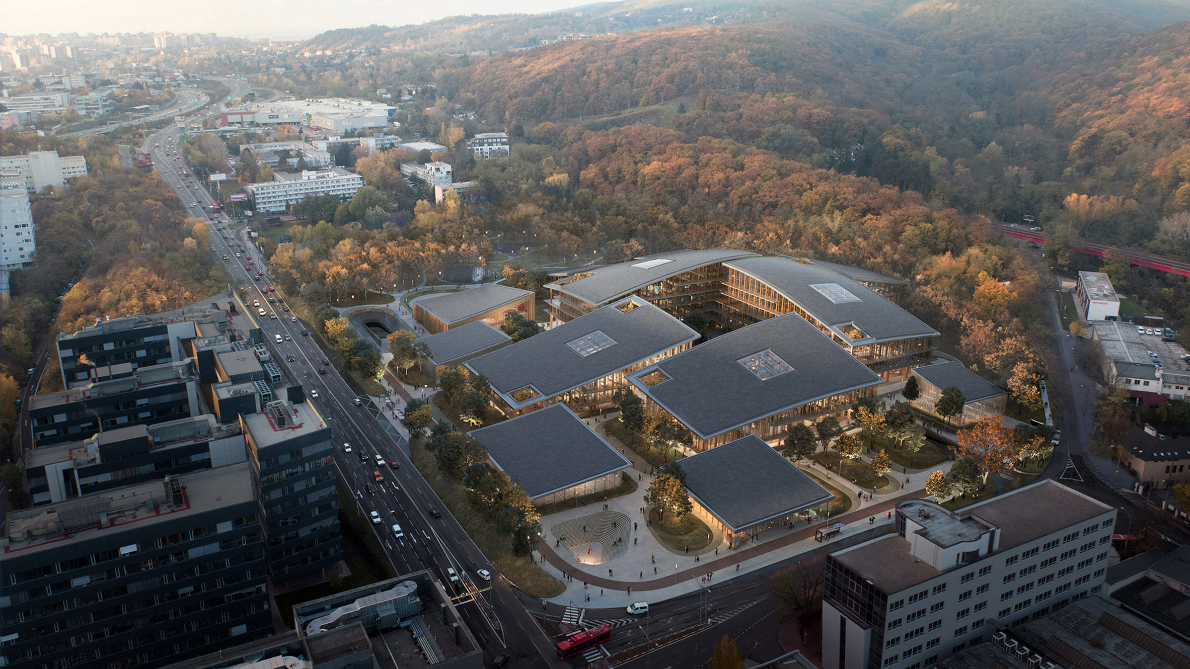 BIG designs cybersecurity hub in Slovakia to mimic nearby rolling hills - Vimarsana News