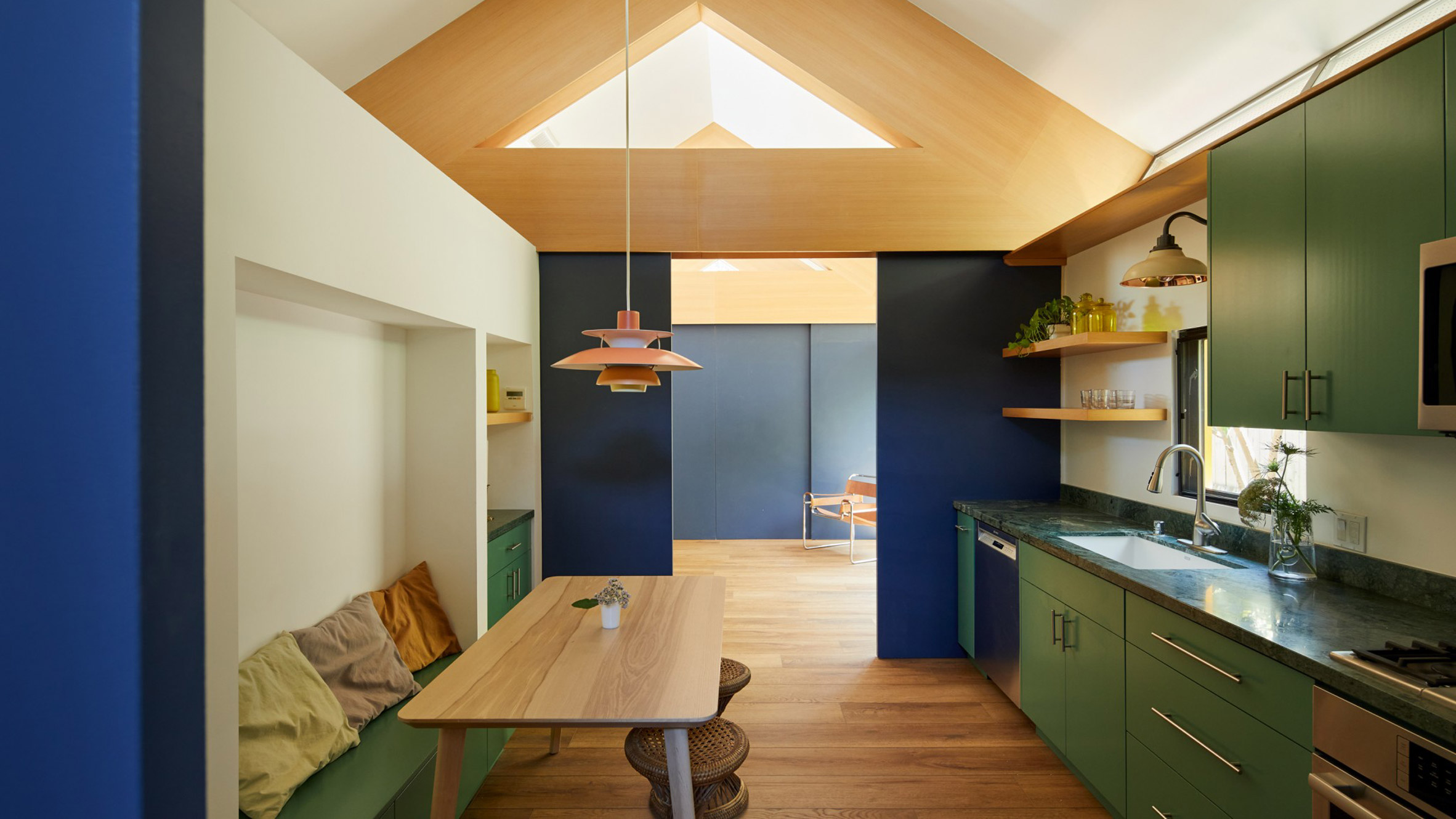 Bunch Design adds colourful granny flat to a home in Los Angeles