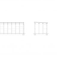 Sections for Calton Hill Play Shelter by O'DonnellBrown