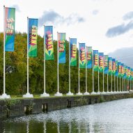 Morag Myerscough reveals COP26 flags and banners