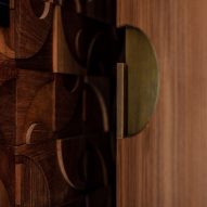 Wooden door detail