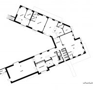 Ground floor plan, East Quay arts centre in Watchet