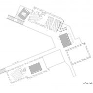 Roof plan, East Quay arts centre in Watchet