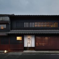 Hishiya restaurant and guesthouse by Fumihiko Sano Studio in Kyoto