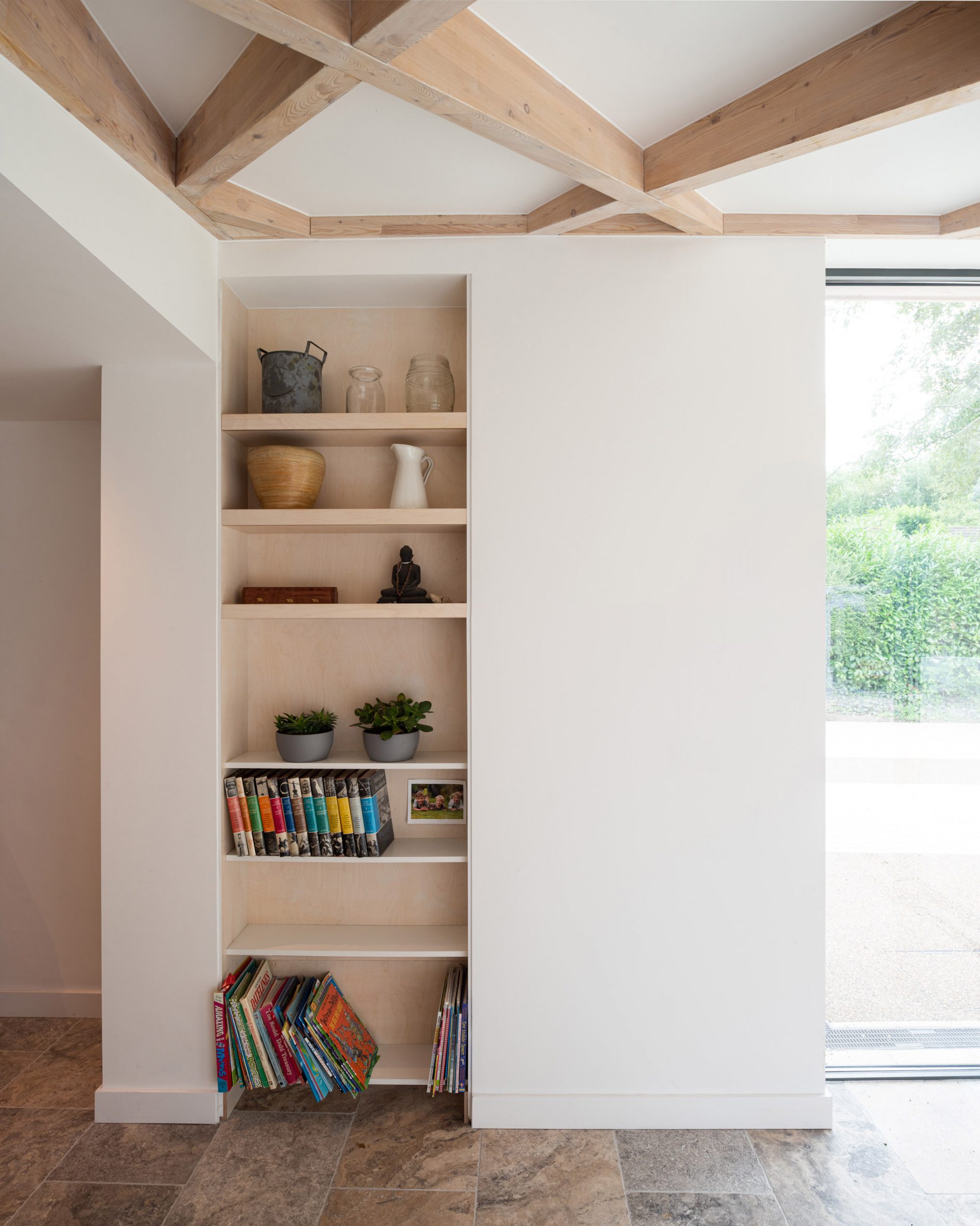 Shelving in House for Theo and Oskar by Tigg + Coll