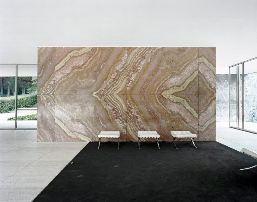 Barcelona Pavilion by Ludwig Mies van der Rohe
