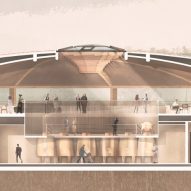 Section of Le Dôme winery by Foster + Partners