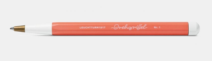 Leuchtturm1917's Drehgriffel pen in a peach colour