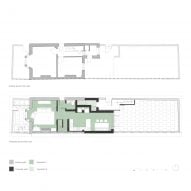Ground floor plan for Leverton Street apartments by ROAR Architects