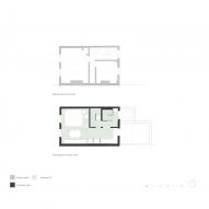 Second floor plan for Leverton Street apartments by ROAR Architects