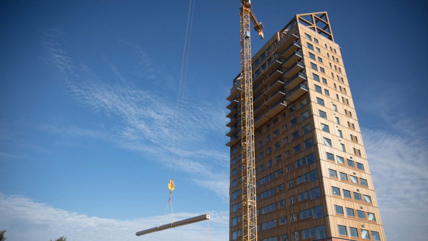 Image of the world's tallest timber building