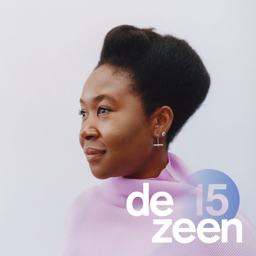 Natsai Audrey Chieza headshot for Dezeen 15 festival