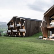 NOA designs timber-clad hotel on an Alpine meadow