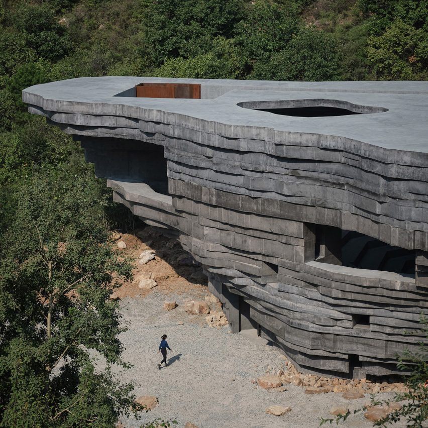 Chapel of Sound was designed to look like a rock