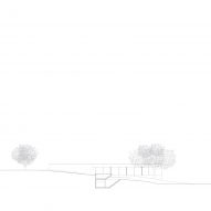 Section drawing of Casa da Volta by Promontorio