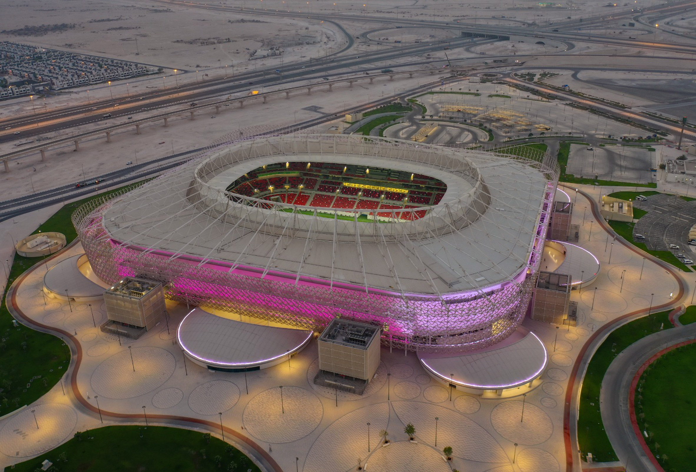 Ahmad Bin Ali Stadium by Pattern Design and Ramboll for the FIFA World Cup 2022