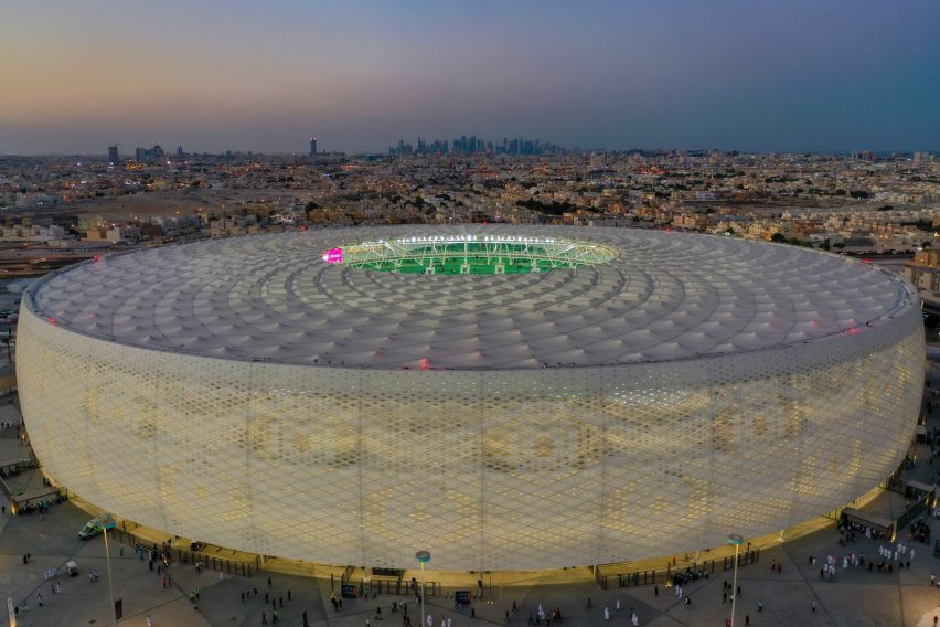 Stadion Al Thumama oleh Ibrahim M. Jaidah untuk Piala Dunia FIFA 2022