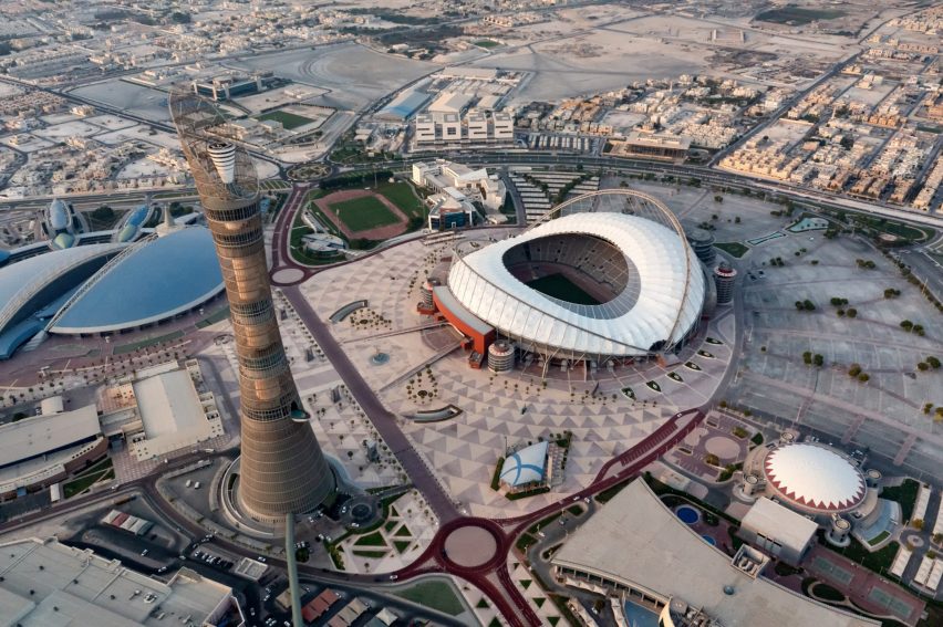 Stadion Internasional Khalifa oleh Dar Al-Handasah untuk Piala Dunia FIFA 2022