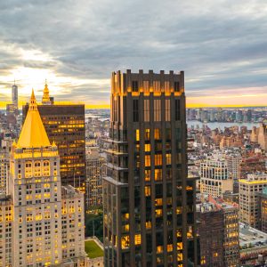 on CetraRuddy's supertall tower Manhattan is postponed