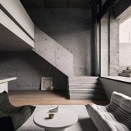 Roseneath Street apartment by Studio Goss features concrete interiors