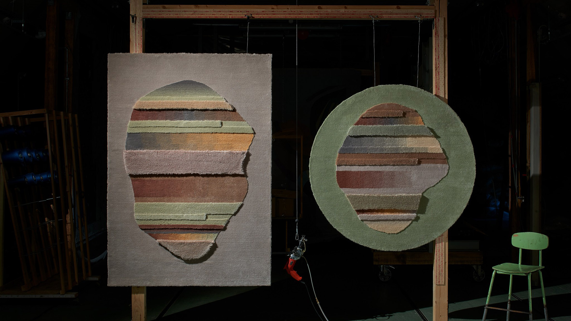 Studio Agne uses waste materials to create dyes for Lutetia and Juno rugs - Vimarsana News