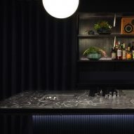 SOMA Soho is a bar in London designed by Cake Architecture and Max Radford