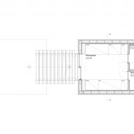 Plan of The Filmmaker's Hut by Pirinen & Salo