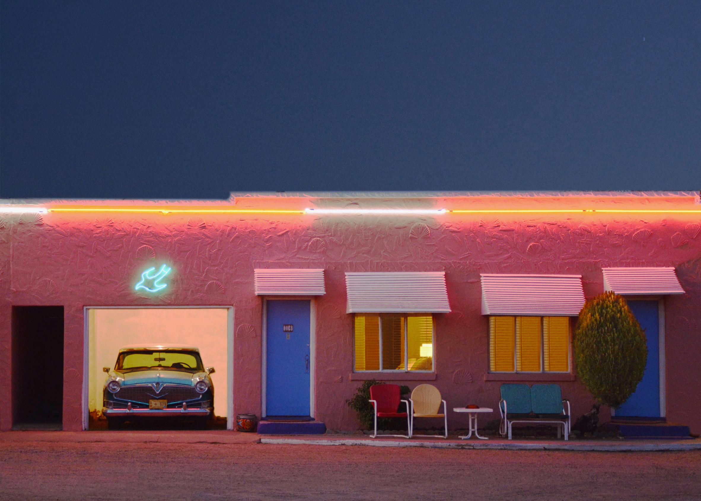 The Blue Swallow motel