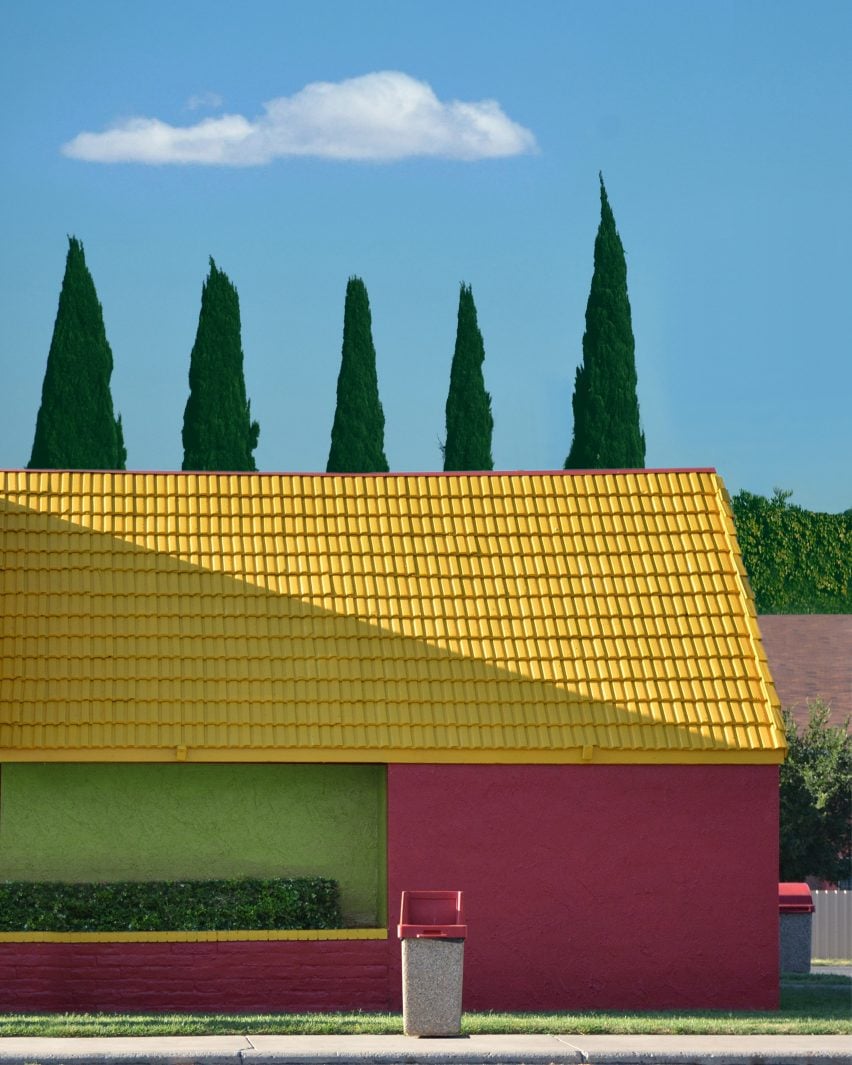 Saturated architectural photography