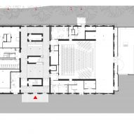 Ground floor plan of The Malthouse by Tim Ronalds Architects