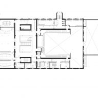 First floor plan of The Malthouse by Tim Ronalds Architects