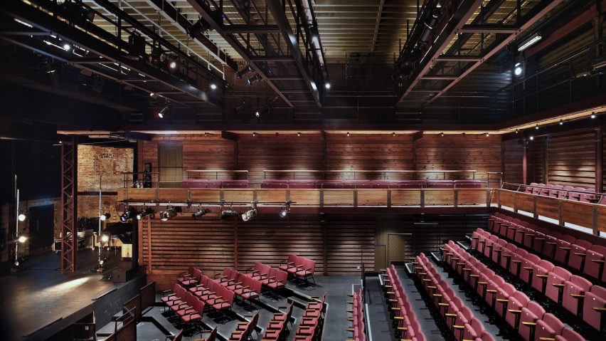 Image of the theatre seating at The Malthouse