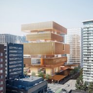 Herzog & de Meuron reveals second Vancouver Art Gallery redesign with woven copper-effect facade