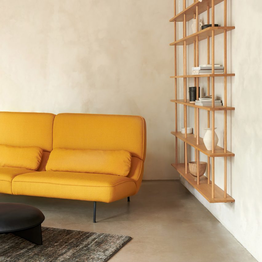 Yellow Velar sofa by Andreas Engesvik for Fogia