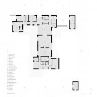 Floor plan of Villa MSV by Johan Sundberg