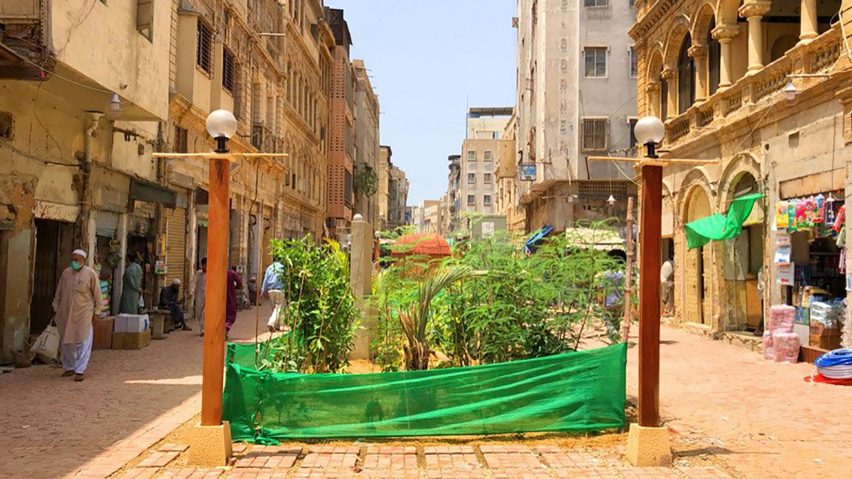 Yasmeen Lari works with impoverished villagers to re-pave Karachi's old town