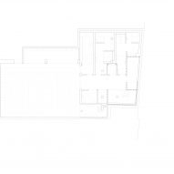 Basement plan drawing of Holborn House by 6a Architects