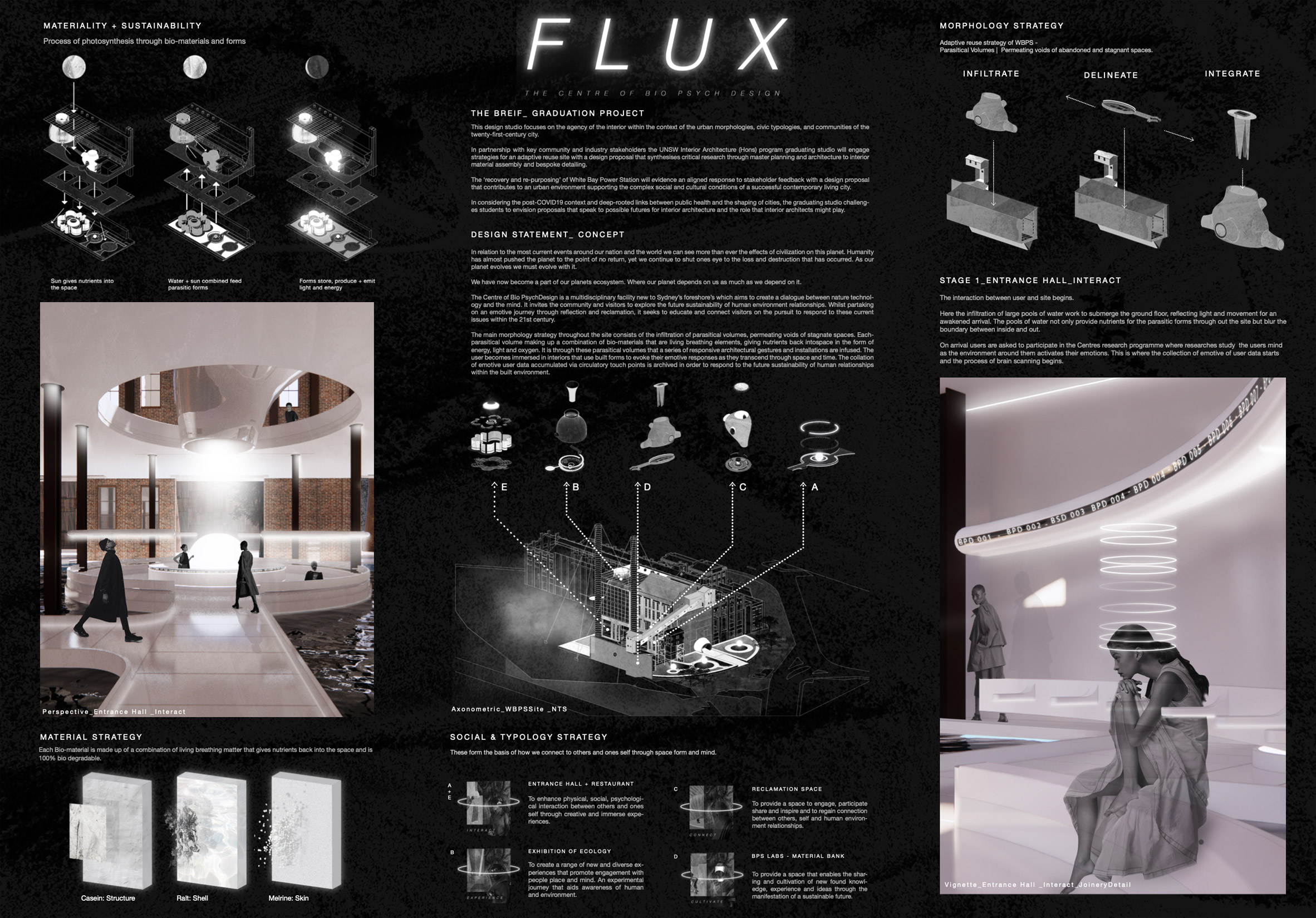 A photograph of FLUX – The Centre of Bio Psych Design