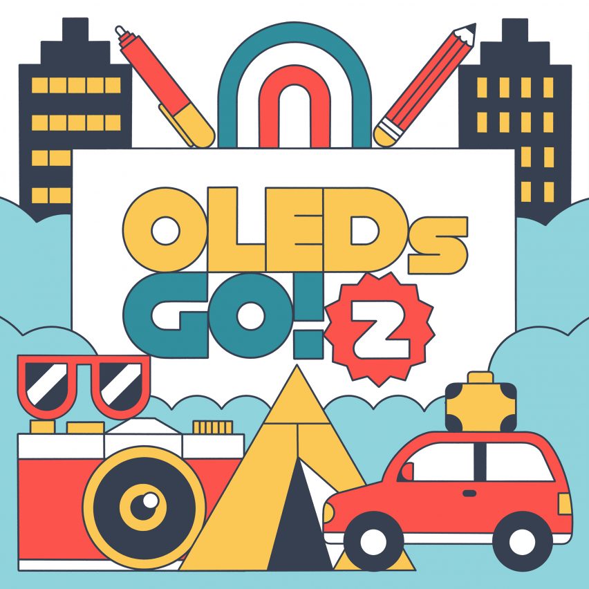 OLEDs Go! 2 illustration by Andrew Joyce