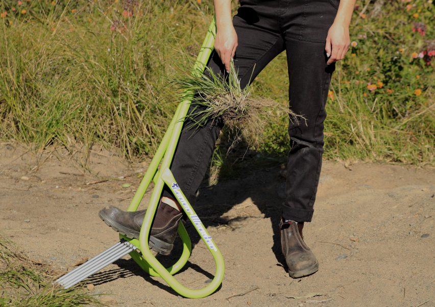 A photograph of Lever Weeder is a specialised weed management solution