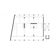 First floor plan of A House for Artists