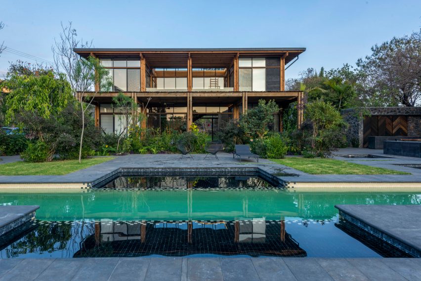 Prefabricated dwelling in Mexico