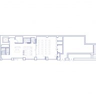 Ground floor plan, 6 Babmaes Street office for The Crown Estate by Fathom Architects