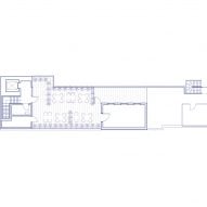 Roof plan, 6 Babmaes Street office for The Crown Estate by Fathom Architects