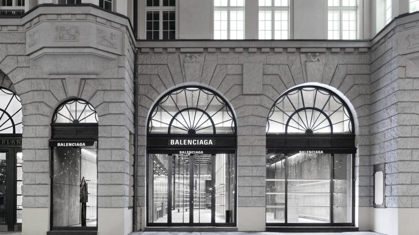 Gambar eksterior toko Balenciaga Berlin