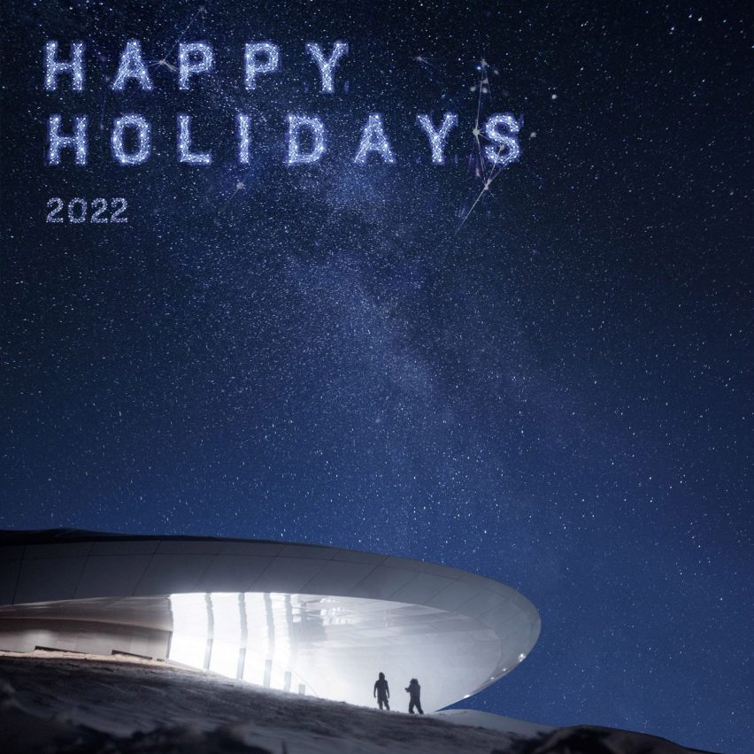 Christmas cards by architects and designers for 2021 call for a better new year
