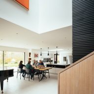 Living spaces of Claywood house for a wheelchair user by Ayre Chamberlin Gaunt