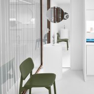 Interiors of Dentista clinic in Amsterdam designed by i29