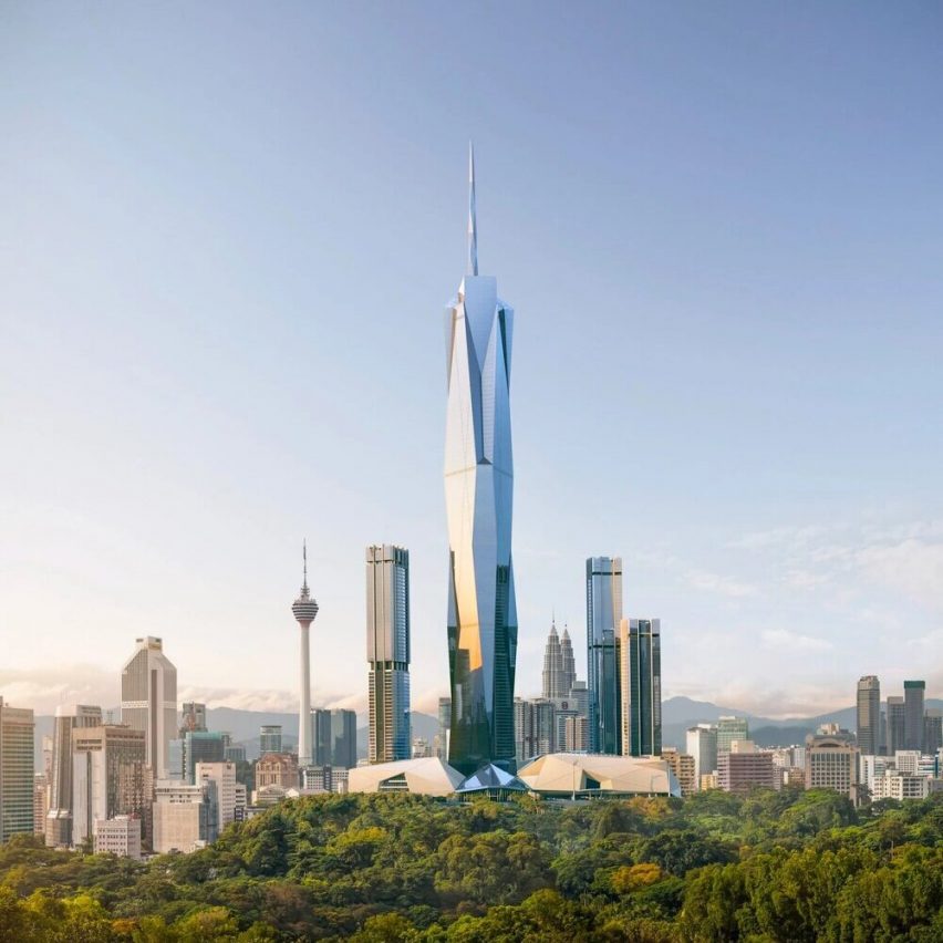 The world's second-tallest building features in latest Dezeen Weekly newsletter