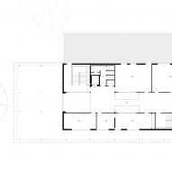 First floor plan of Digi-Tech Factory by Coffey Architects